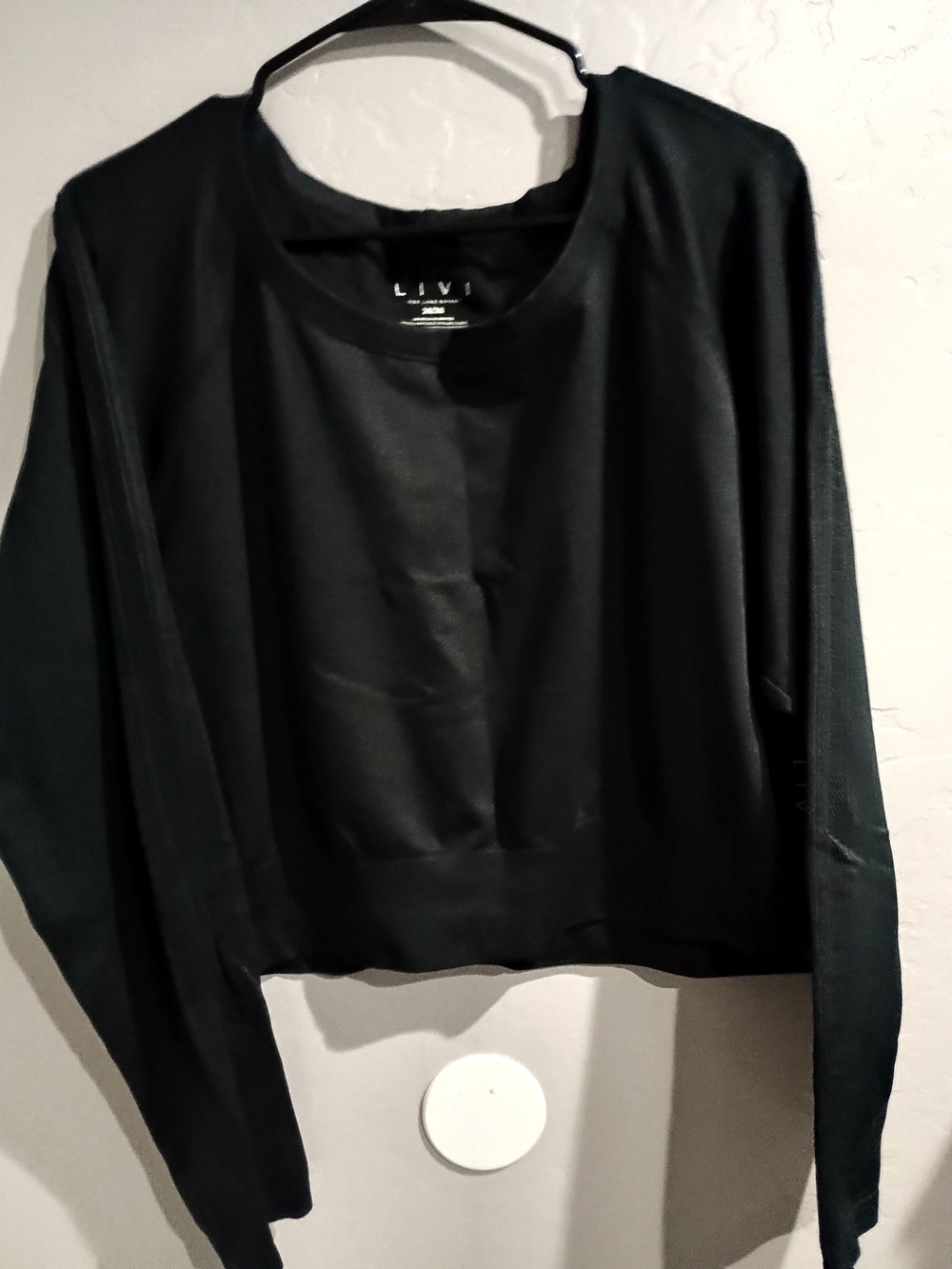 Black Women's Crewneck Sweater